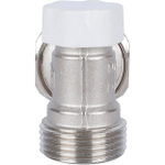 Клапан балансировочный угловой STOUT - 3/4" x 1/2" (НР/НР-американка, PN10, Tmax 120°C)