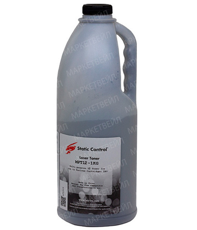Тонер Static Control для HP LJ 1010/1160/1320, MPT12, Bk, 1 кг