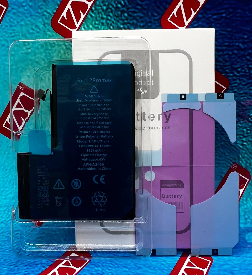 АКБ Батарея Аккумулятор iPhone 12 Pro Max с Верификацией Orig IC 100% Capacity