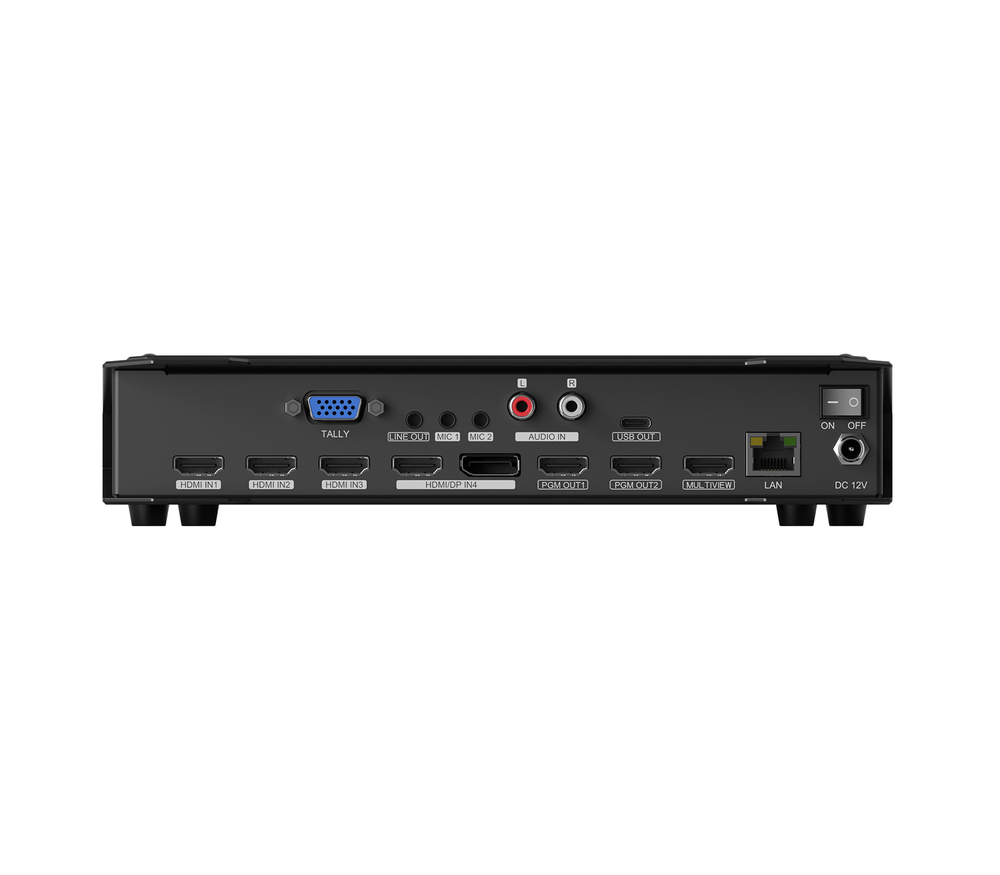 Видеомикшер AvMatrix HVS0401U, компактный, 4CH, HDMI/DP, USB