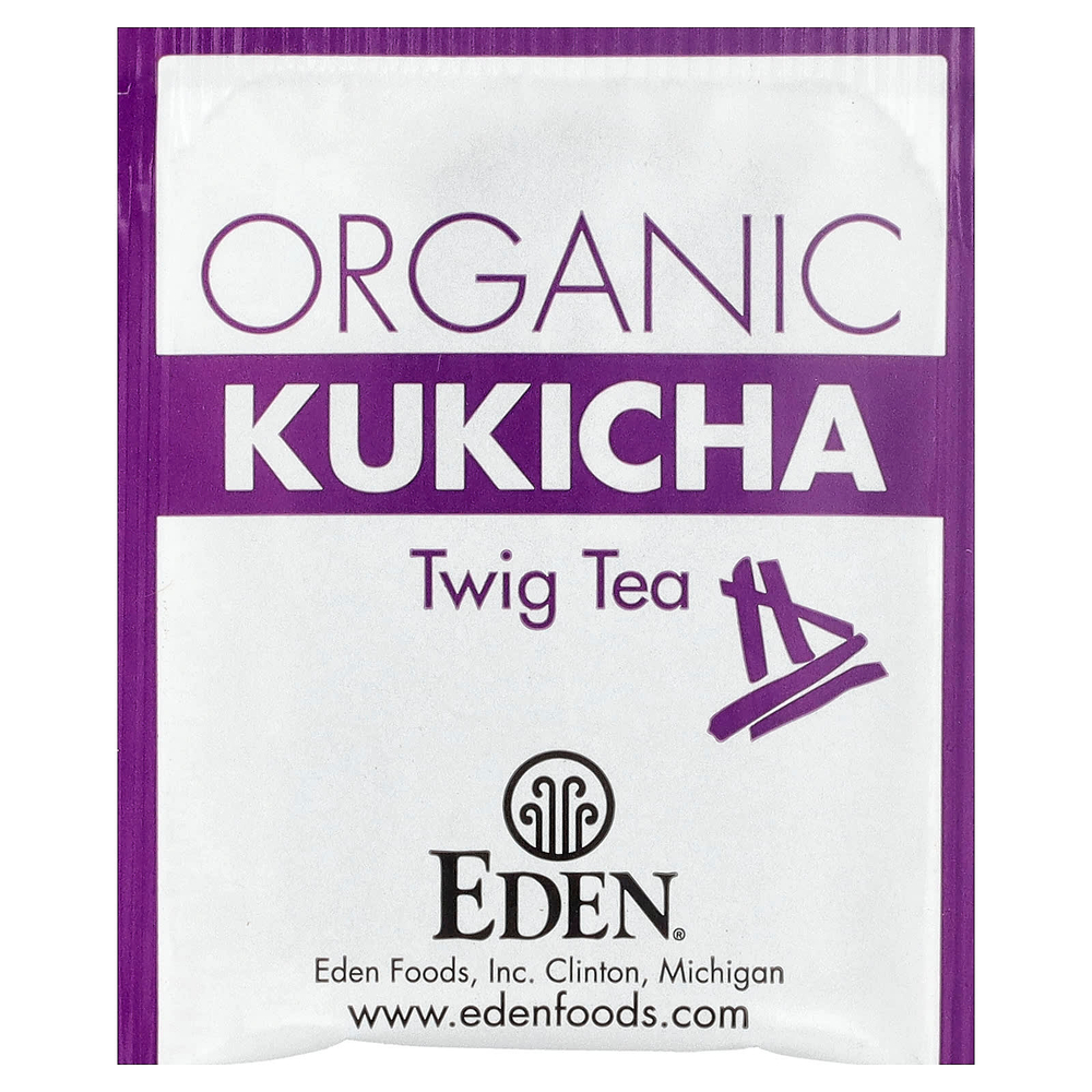 Eden Foods, органический чай кукича, 16 чайных пакетиков, 32 г (1,12 унции)