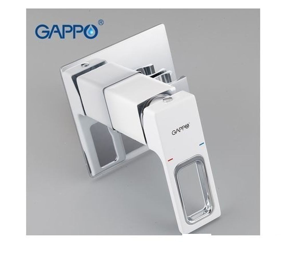 Смеситель GAPPO G7217-8 встроенный с гигиеническим душем