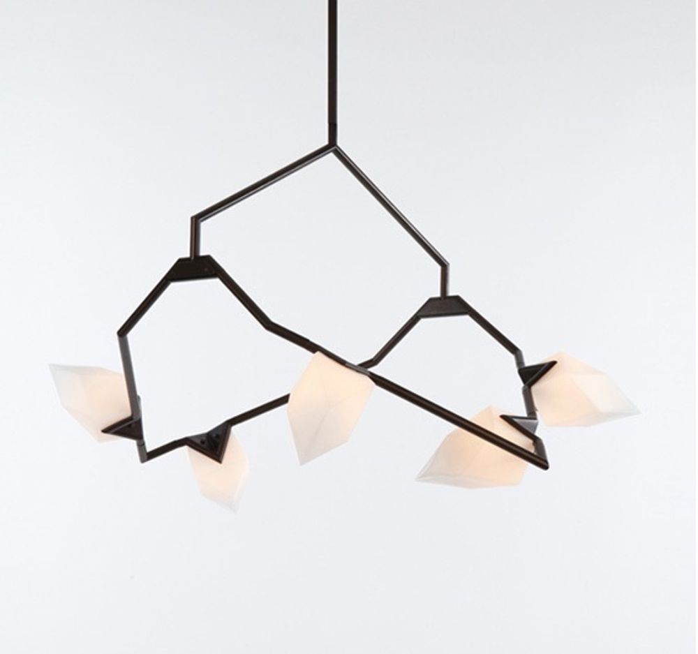 Люстра Seed chandelier by Bec Brittain for Roll & Hill ( black )