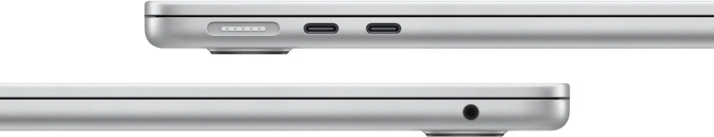 Ноутбук Apple MacBook Air A3240 M4 10 core 24Gb SSD512Gb/10 core GPU 13.6" Liquid Retina (2560x1664) macOS silver WiFi BT Cam (MC654HN/A)