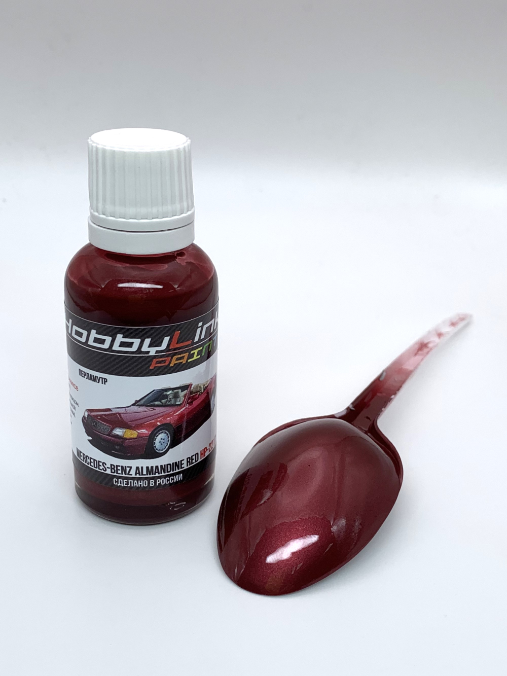 Краска лаковая HobbyLink Mercedes-Benz Almandine Red HP-2217