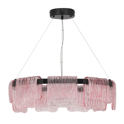 SL6021.403.54 Светильник подвесной ST-Luce черный/розовый LED 1*54W 3000K