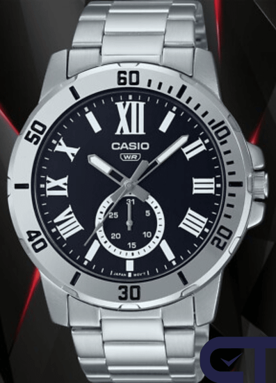 Casio MTP-VD200D-1B — мужские наручные часы