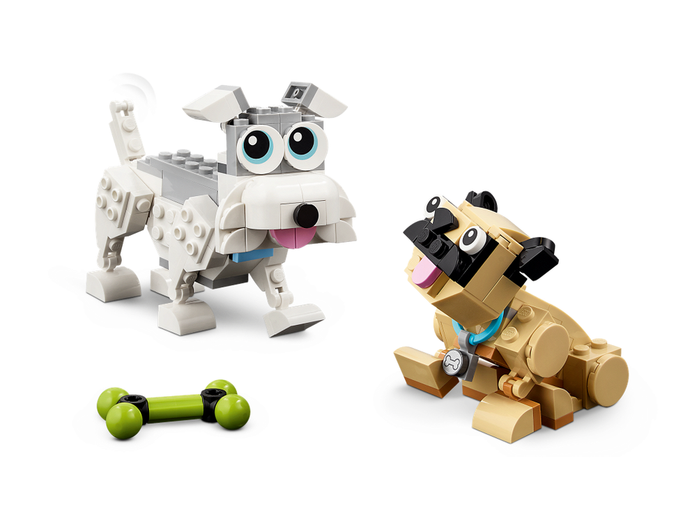 Конструктор Лего Креатор Очаровательные собачки | LEGO Creator Adorable Dogs 31137, 475 деталей (7+)