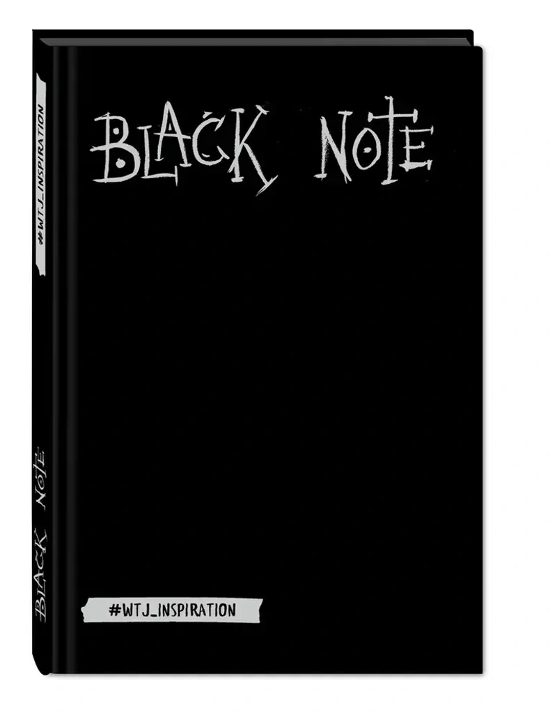 Black Note. Креативный блокнот с черными страницами (твердый переплет)