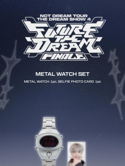 товары NCT DREAM - THE DREAM SHOW 4 : FUTURE THE DREAM TOUR OFFICIAL MD METAL WATCH SET