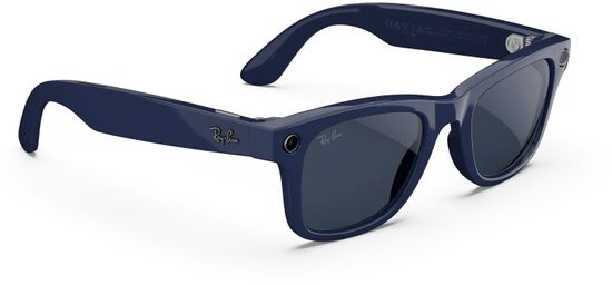 Умные очки Ray-Ban Gen 2 Wayfarer, 50, M, Transitions Sapphire lenses, Shiny Cosmic Blue