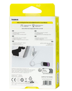 Кабель-зарядка Type-C на Lightning Baseus Silky Series 20W 2м (P10377700213-01) белый