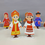 Малые стойки "Чувашский костюм"