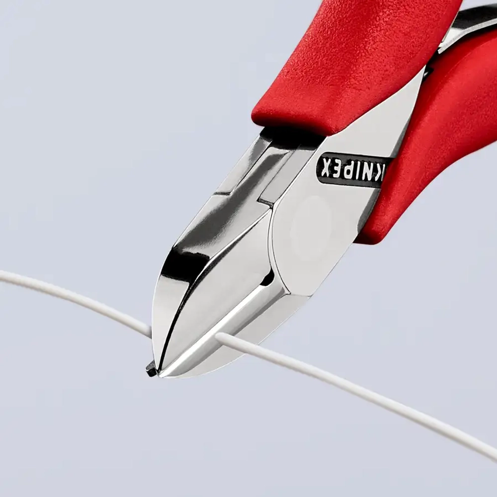 Кусачки боковые для электроники 115 мм Knipex 77 11 115