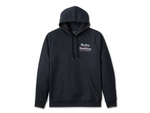 Толстовка Men's Loaded with Horsepower Raglan Hoodie Black Harley-Davidson