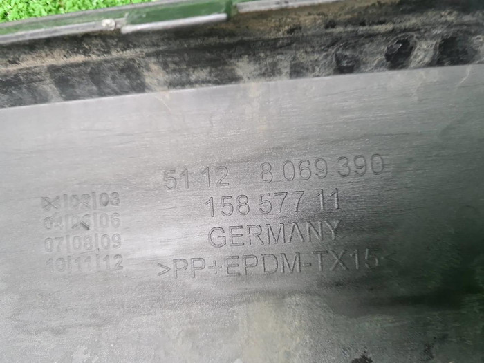 Юбка заднего бампера BMW 3er G20 (18-22) M-paket