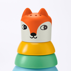IKEA UPPSTÅ  (ИКЕА УППСТО)  -  Игрушка-пирамидка - разноцветный