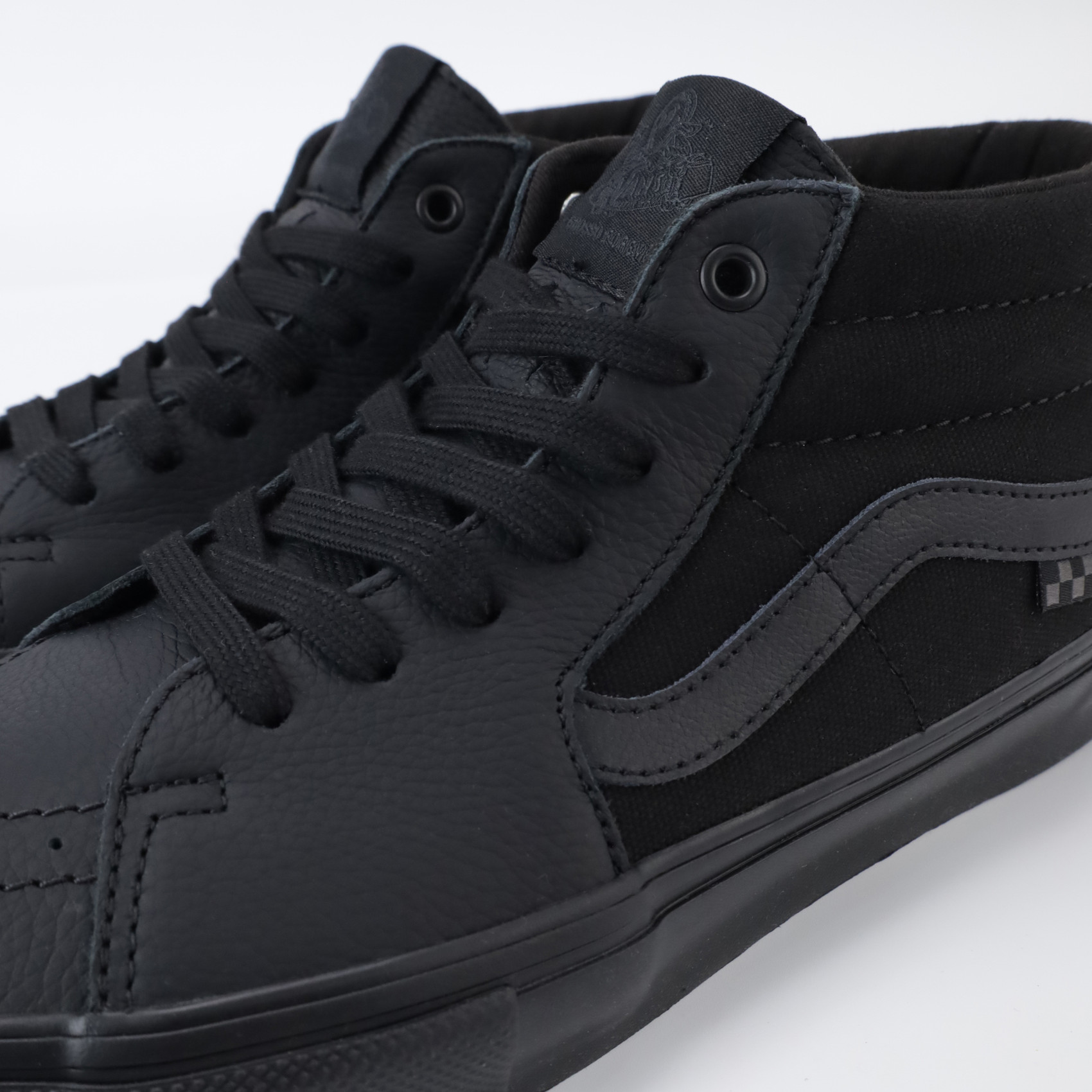 Vans Skate Grosso Mid (lthr black) артикул: - купить в магазине Дайс