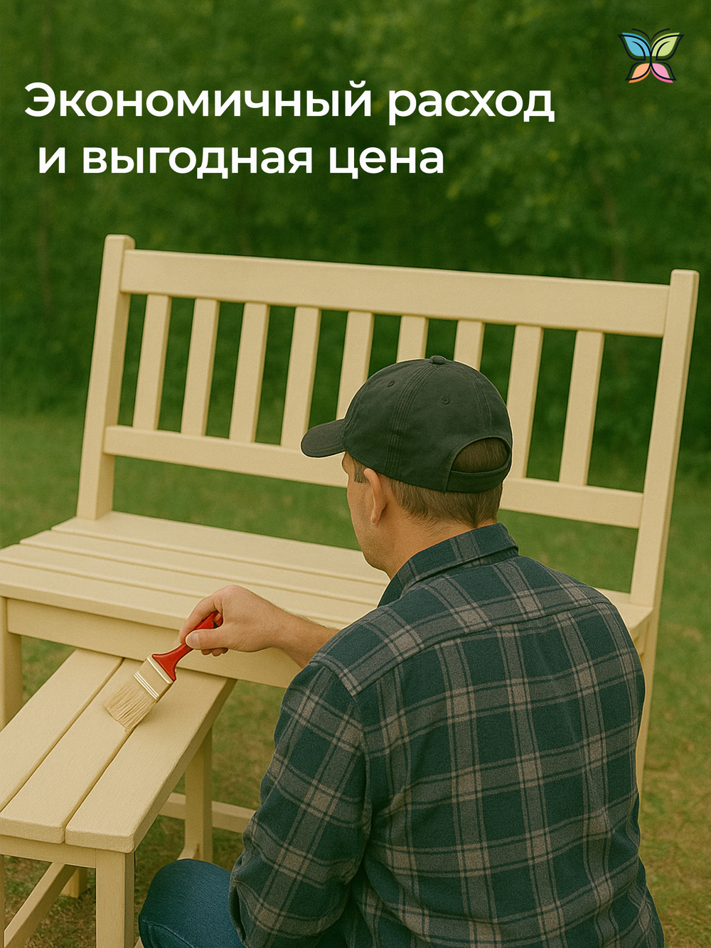 Краска Полиуретановая Двухкомпонентная 1 кг