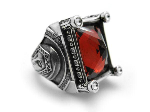Кольцо из серебра "Faith" AZR-083RD