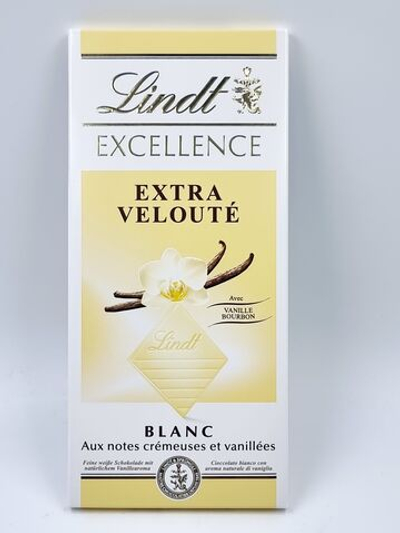 LINDT EXCELLENCE Шоколад белый с ванилью 100 г (Германия)
