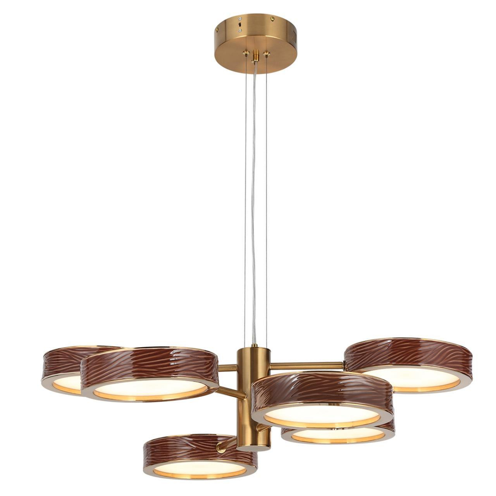 Подвесная светодиодная люстра Odeon Light RIVIERA 5450/99LB