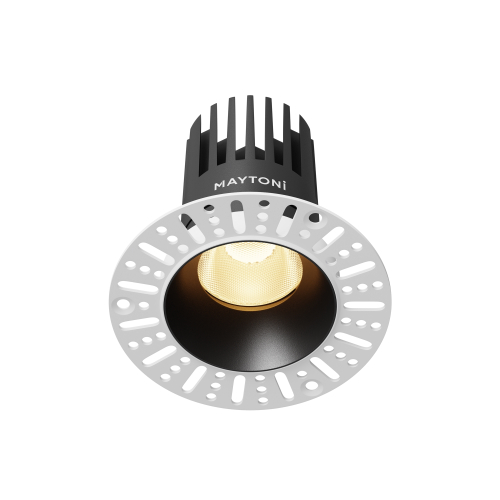 Встраиваемый светодиодный светильник Maytoni Dip DL121-15W-2.7K-TRS-B