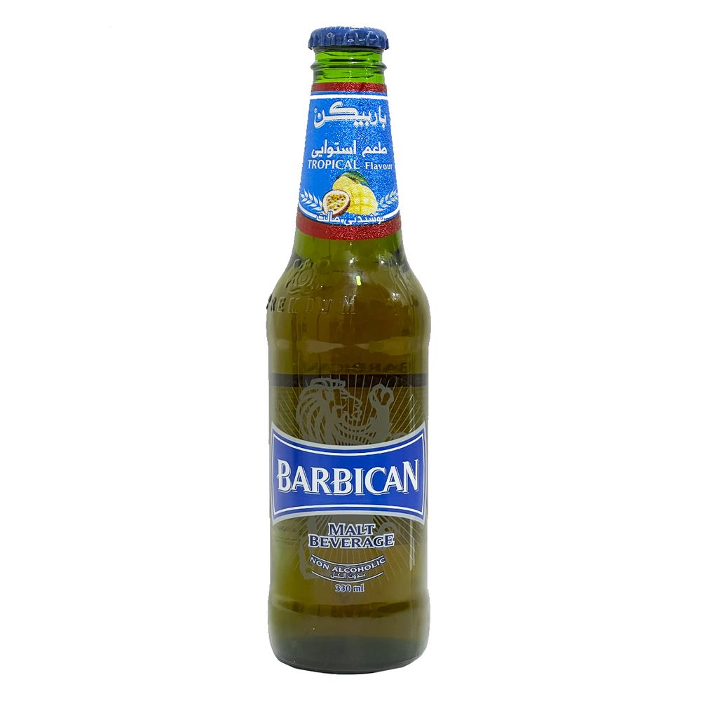 Напиток Barbican Газир безалк солод Тропик 330 мл