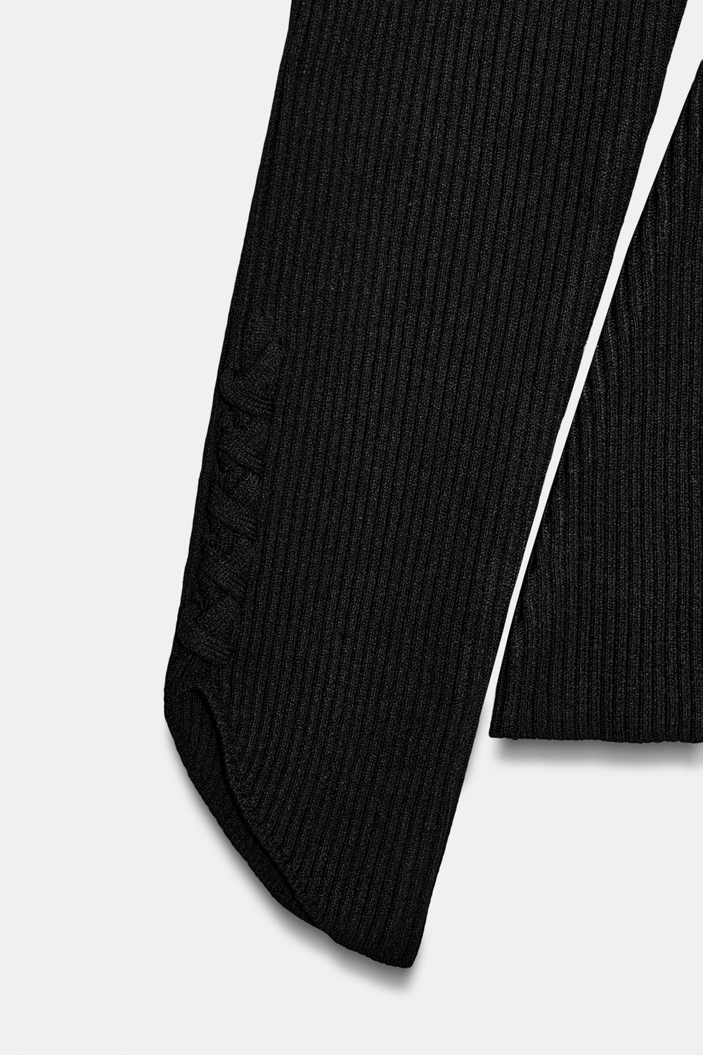 ZARA КАРДИГАН С ПЫШНЫМИ РУКАВАМИ, ЧЕРНЫЙ