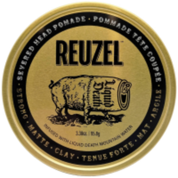 Помада/Глина Reuzel, Severed Head Clay Pomade, сильная фиксация
