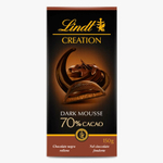 Lindt Creation Шоколад темный 70% с начинкой Dark Mousse, 150 г (из Финляндии)