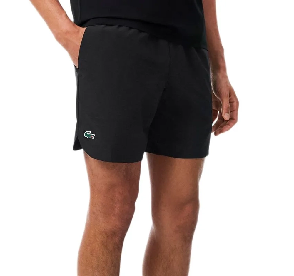 Мужские теннисные шорты Lacoste Tennis x Novak Djokovic On Court - black
