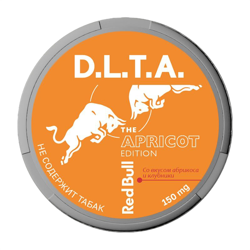 D.L.T.A 150 MG RED BULL - Абрикос и клубника