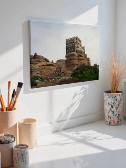 Картина на стену 40 X 50 Замок на скале