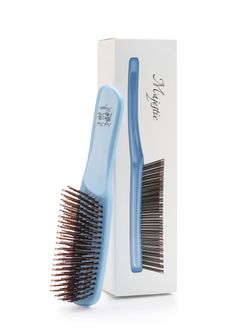 Расческа Majestic Scalp Brush голубой жемчуг