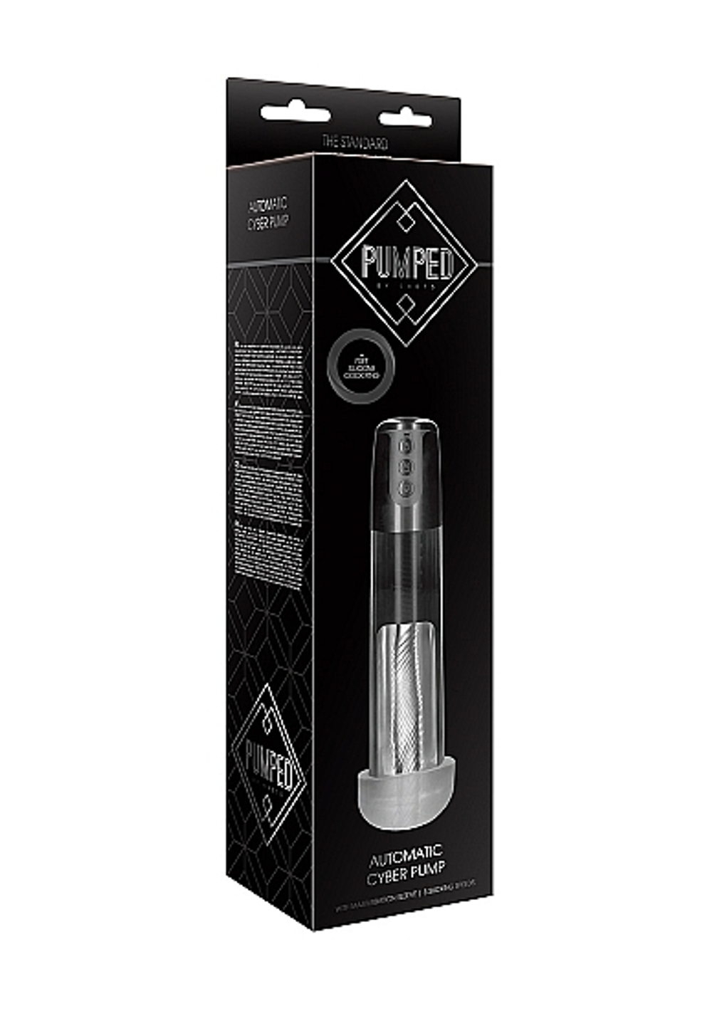 Автоматическая вакуумная помпа на батарейках Automatic Cyber Pump with Masturbation Sleeve