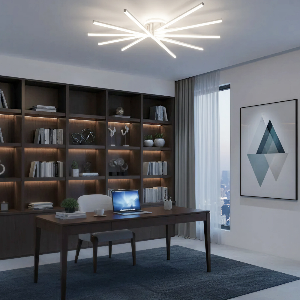 Citilux TRENT CL203650 LED Люстра с пультом Белая