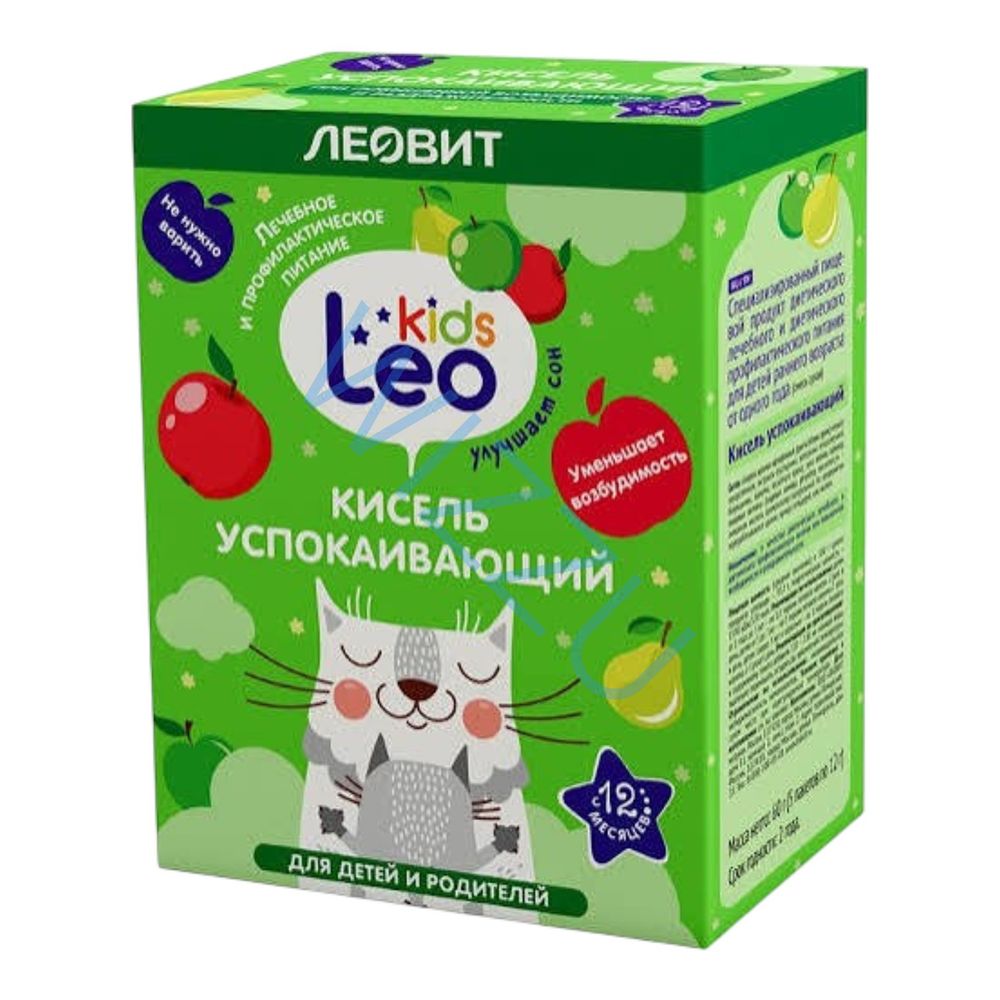 Кисель Леовит Успокаивающий Леовит LEO KIDS 12гр*5шт в упаковке
