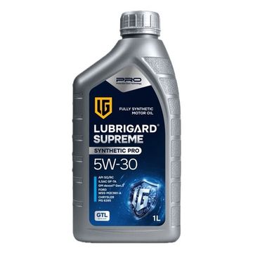 SUPREME SYNTHETIC PRO SAE 5W-30 GTL LUBRIGARD масло