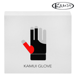 Перчатка для бильярда "Kamui QuickDry" красная/черная левая XS