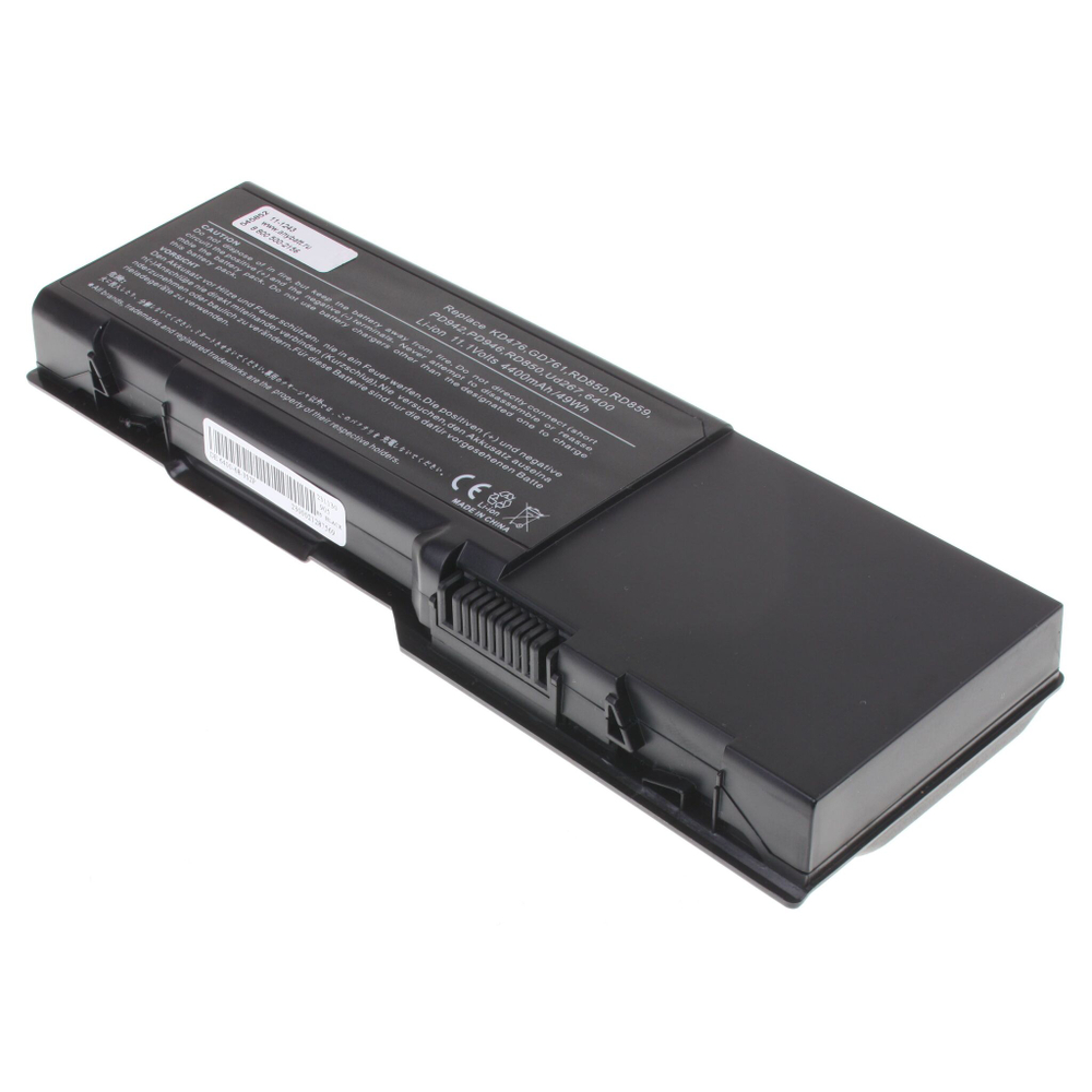 Аккумуляторная батарея AnyBatt 4400 mAh для ноутбука Dell GD761, HK421, KD476
