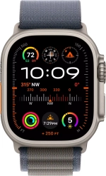 Умные часы Apple Watch Ultra 2 49 мм Titanium Case GPS + Cellular, Blue Alpine Loop M