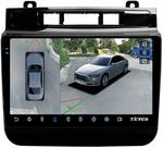Магнитола для VW Touareg 2010-2018 (RNS850) - Teyes CC3-2K-360 на Android 10, Быстрая, 2K QLED, CarPlay, 4G SIM-слот, 4 камеры в комплекте