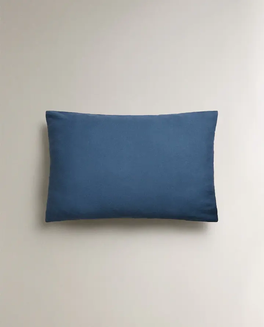 ZARA HOME ЛЬНЯНОЙ ЧЕХОЛ ДЛЯ ДЕКОРАТИВНОЙ ПОДУШКИ XXL, СИНИЙ