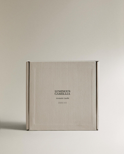 Свеча ароматическая Luminous Camellia 540 г Zara Home, фото 6