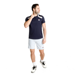 Мужское теннисное поло Fila Filou Men - Dark Blue, Light Blue