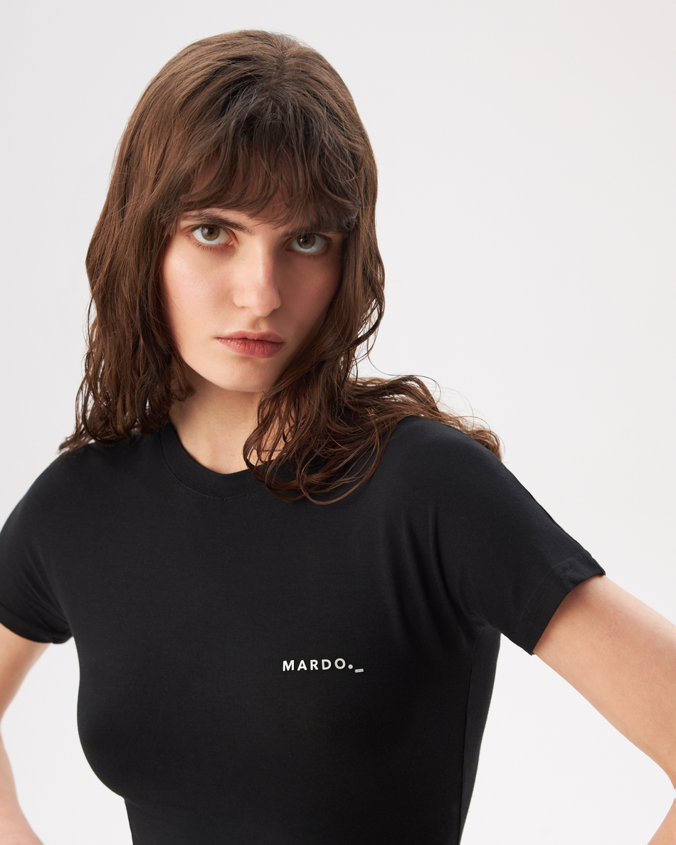 Black slim fit tshirt