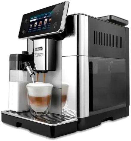Кофемашина Delonghi ECAM630.55.SSM 1450Вт черный/серебристый