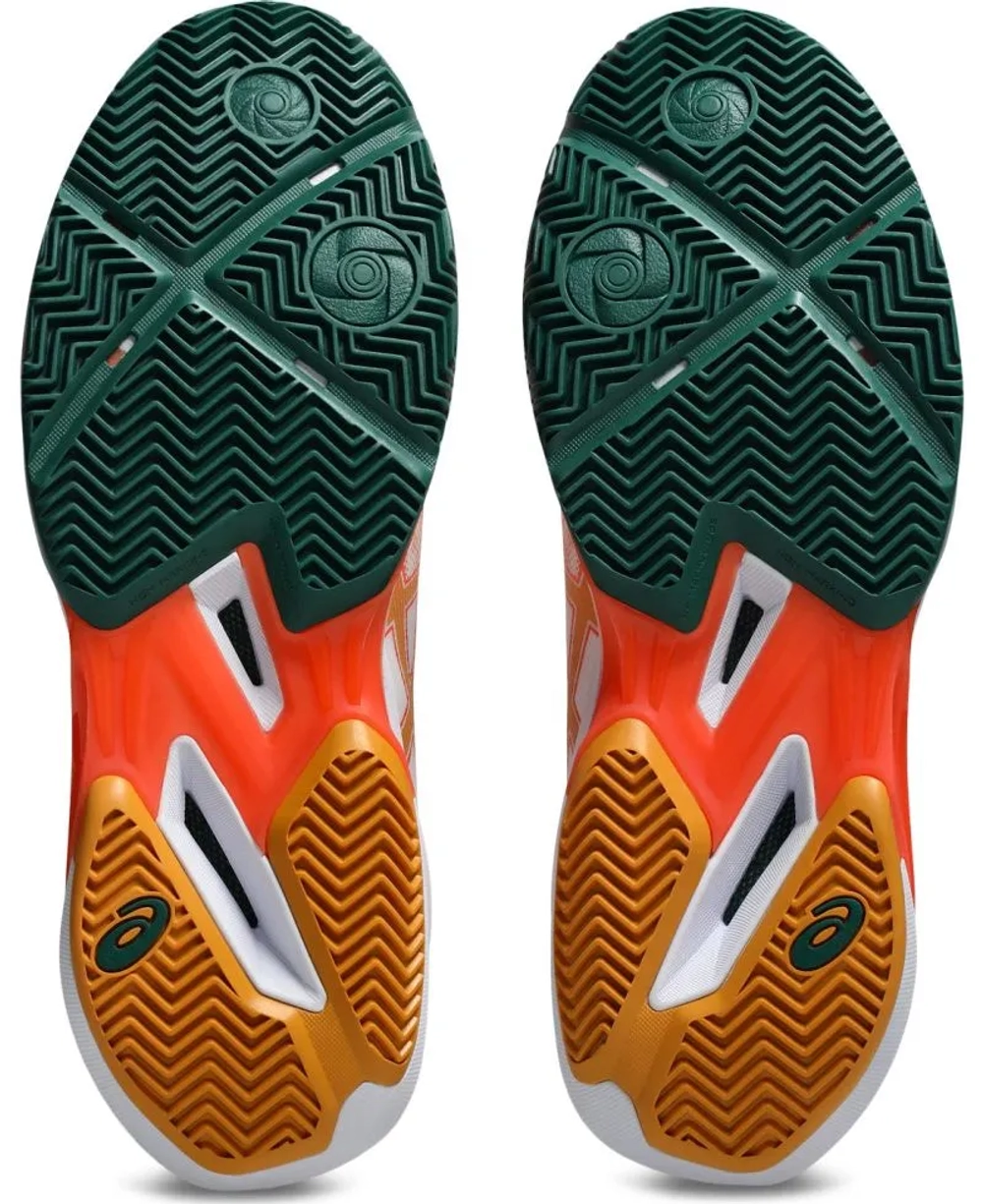 Мужские кросовки для Padel Asics Sonicsmash FF - white/energy orange