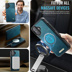 Чехол-кошелек CaseMe 2 in 1 MagSafe iPhone 16+